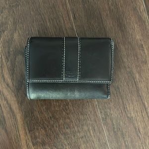 Black coach wallet